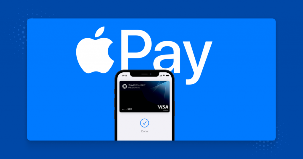 Apple Pay signup page