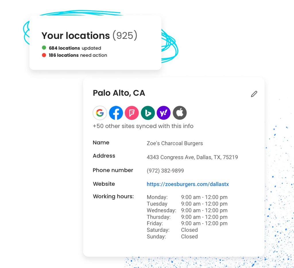 Setting up google business profile page