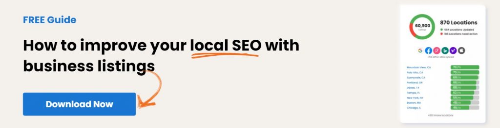 How to improve your local SEO with business listings