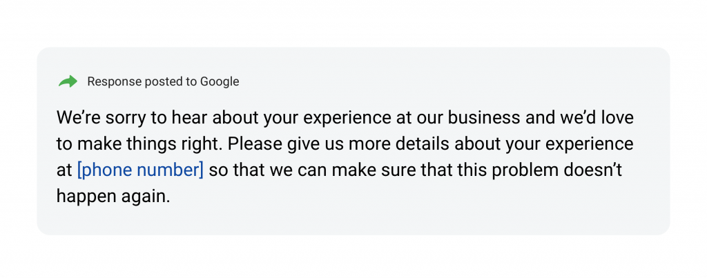 negative review response 2