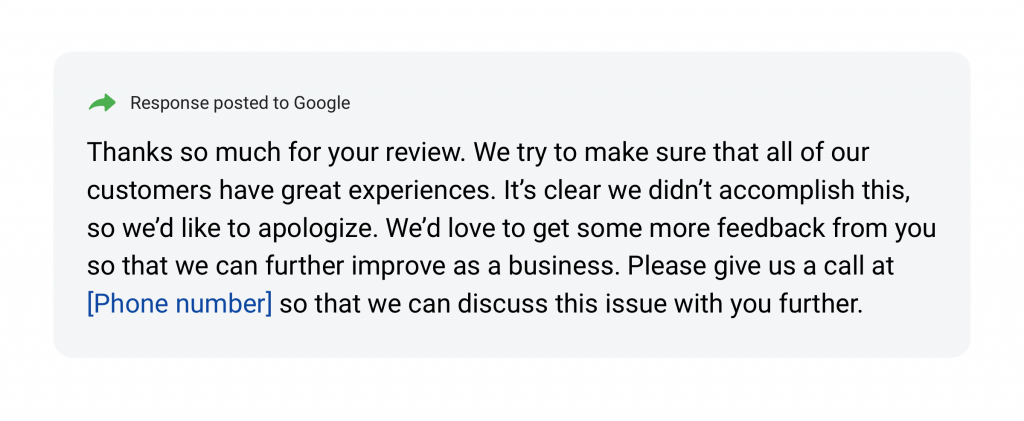 negative review response 3