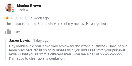 how to respond to negative reviews